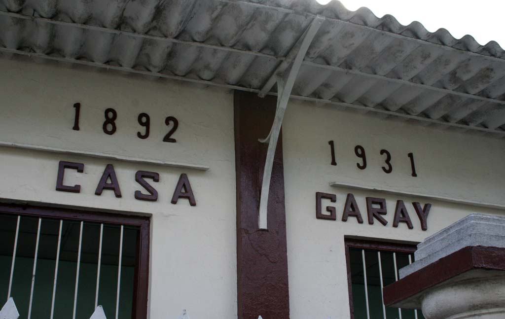 The name on the building.