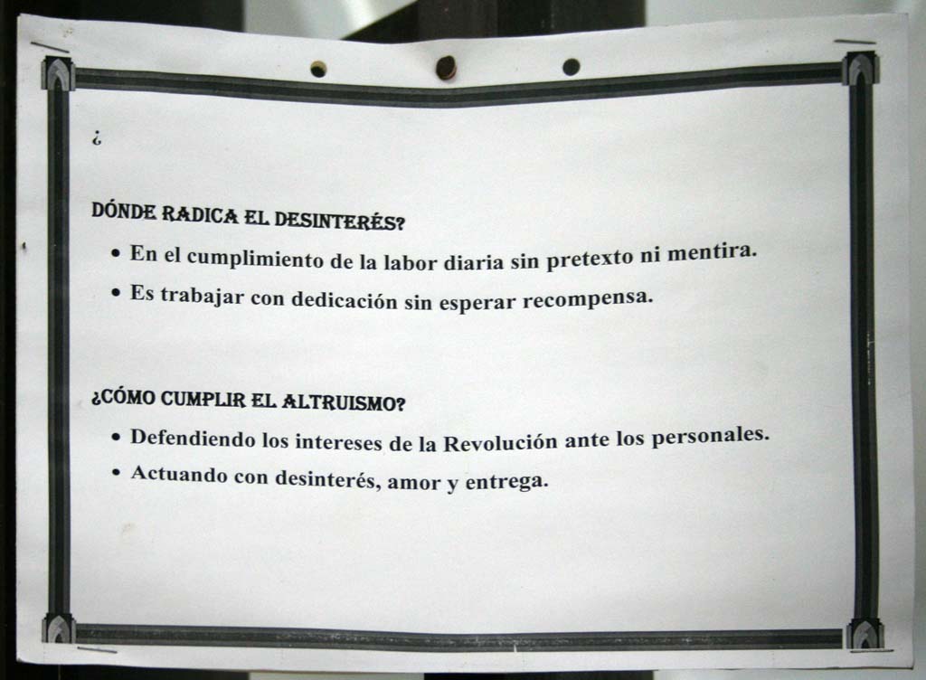 As we expected, the notices are revolutionary exhortations.