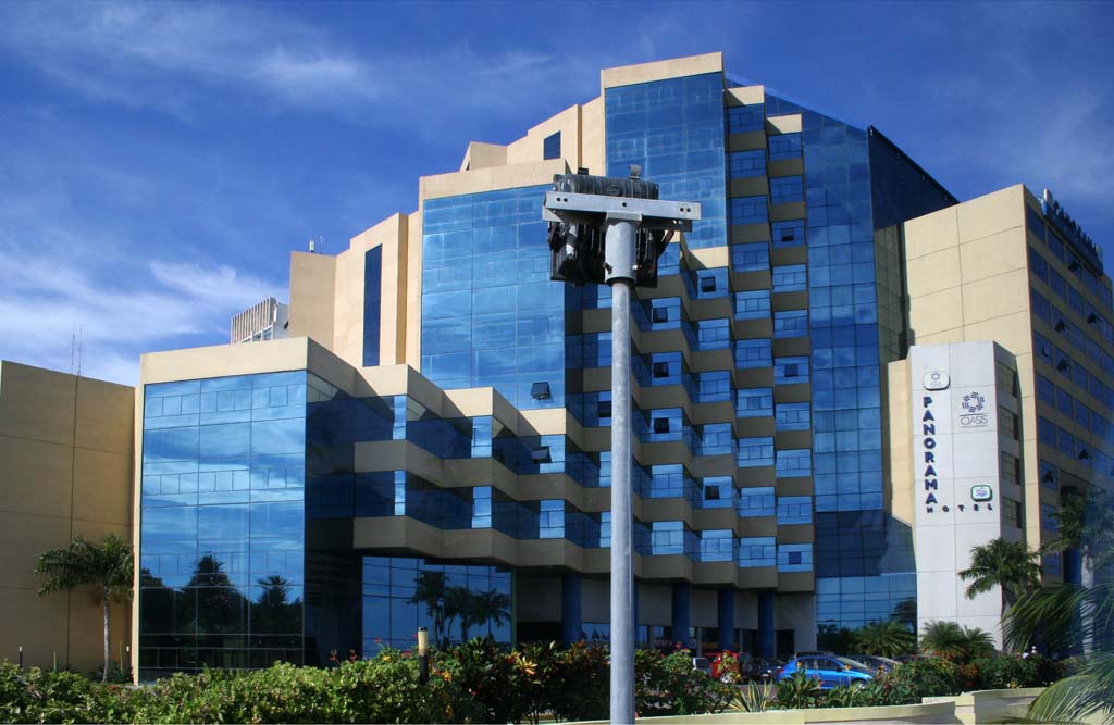 Another shiny modern hotel, the Panorama.