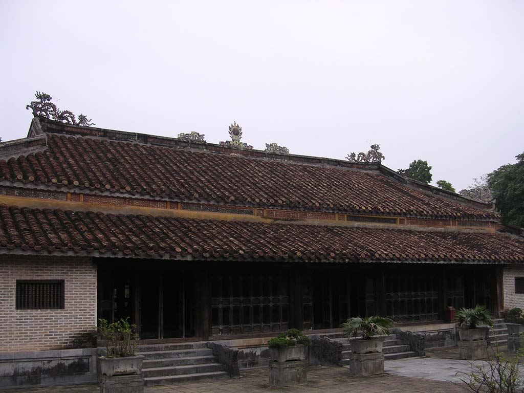Luong Khiem Temple, where Tu Duc's mother, Queen Mother Tu Du, is worshipped