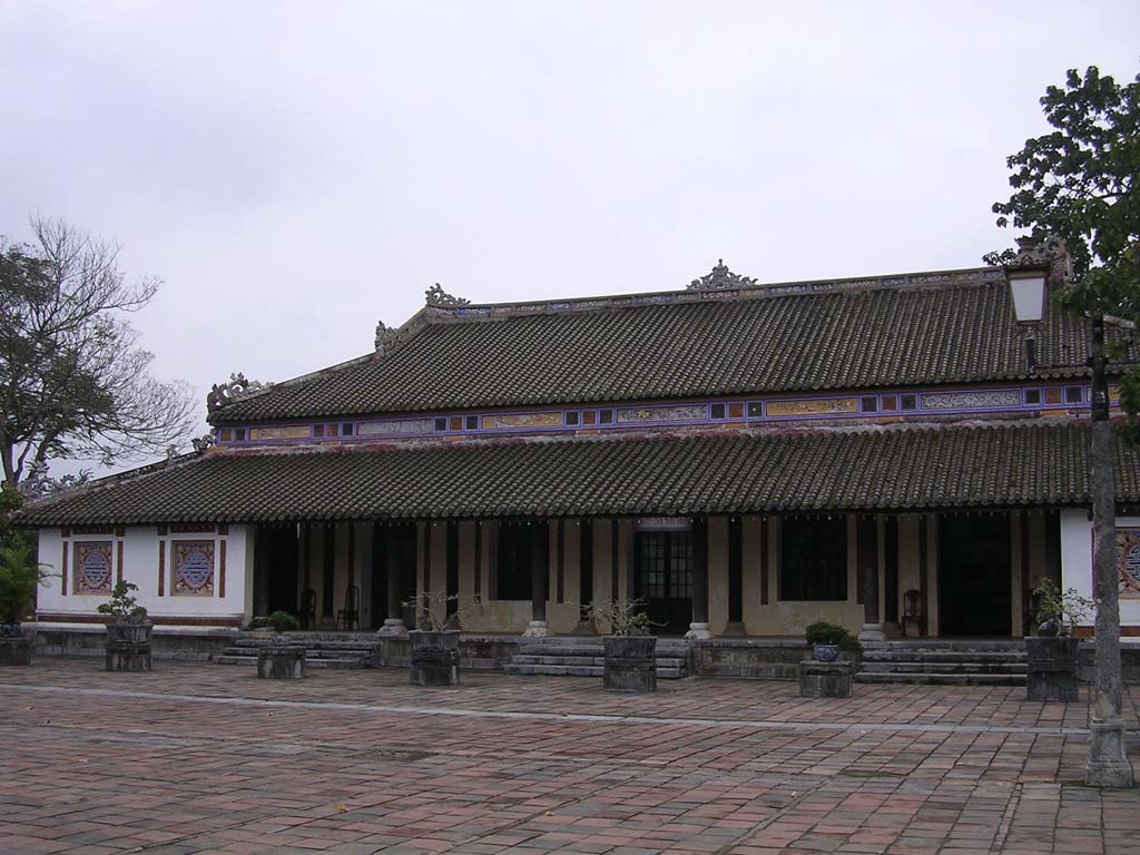 ...and the other one. They face each other across a courtyard.