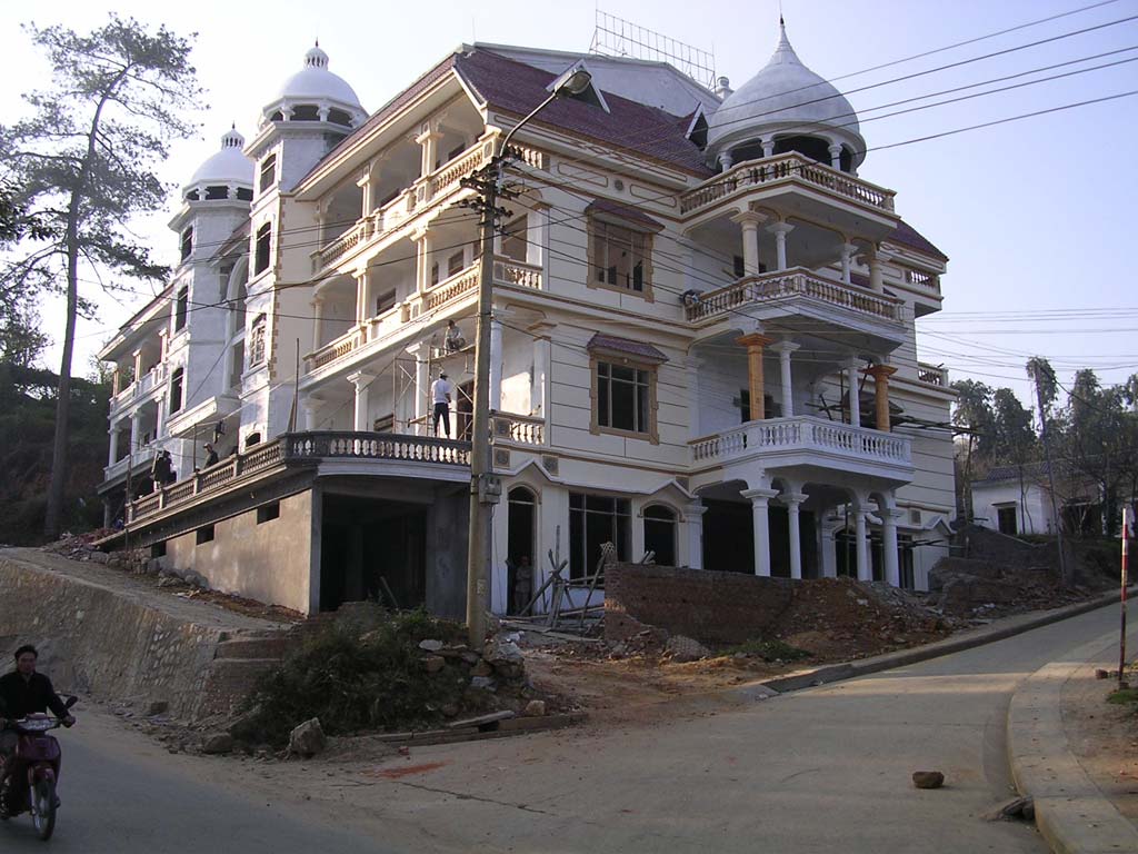 A posh new hotel nearing completion