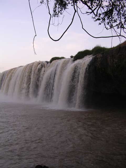 Vietnam: Central Highlands with the Easy Riders - one of the waterfalls